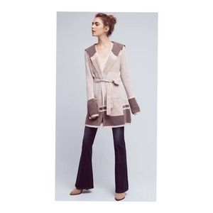 Anthropologie Angel of the North Wool Cardigan M